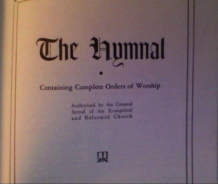 Hymnal 1941 Title Page