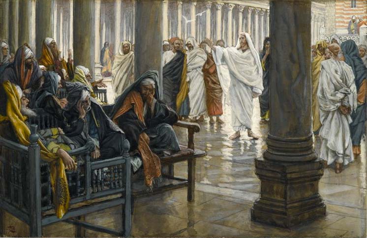 Woe Unto You, Scribes and Pharisees James Tissot